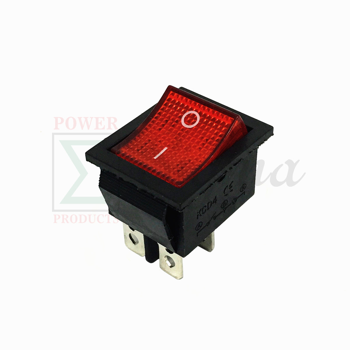 Red 4 Pin On Off Switch Replaces P54296 For WEN Recoil Start Gasoline Generator image 4