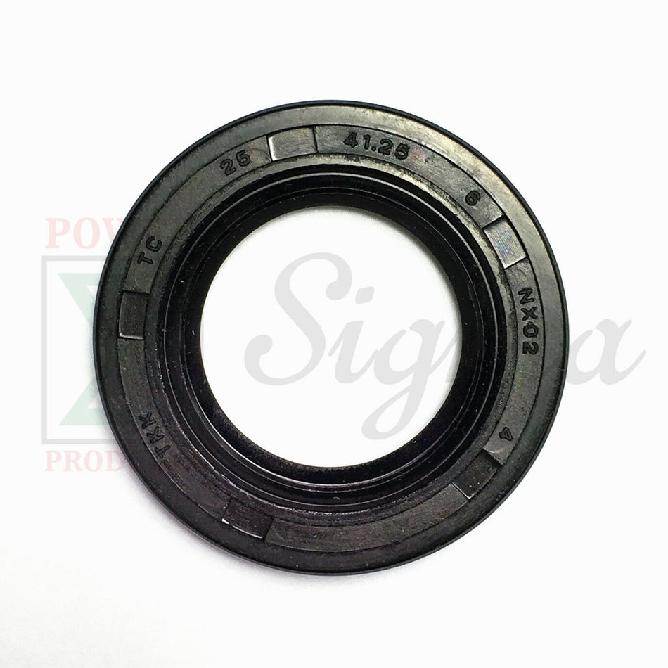 Crank Case Crank Shaft Oil Seal For Honda GX160 GX200 5.5HP 6.5HP 25X41.25X6 for Predator 212cc Gas Engine and 4000 4375 Watts for Generac GP3600 for Champion 4375W 4450W Non-Inverter Gas Generator image 0