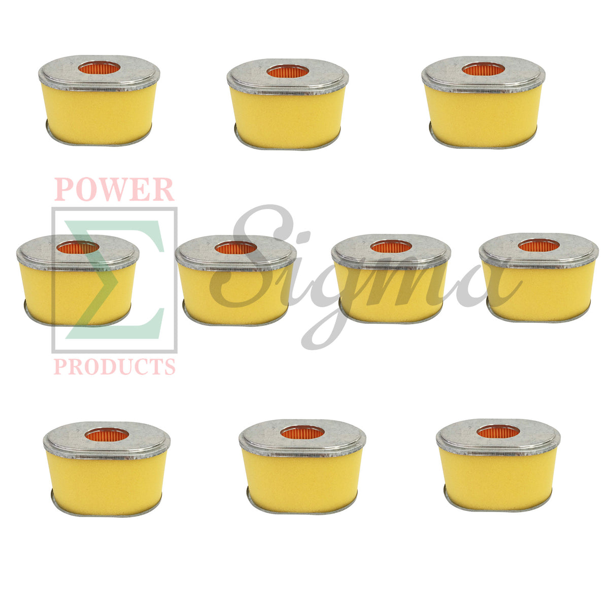 10 PCS Air Filter Cleaner Elements For Honda GX160 GX200 5.5HP 6.5HP Engine image 0