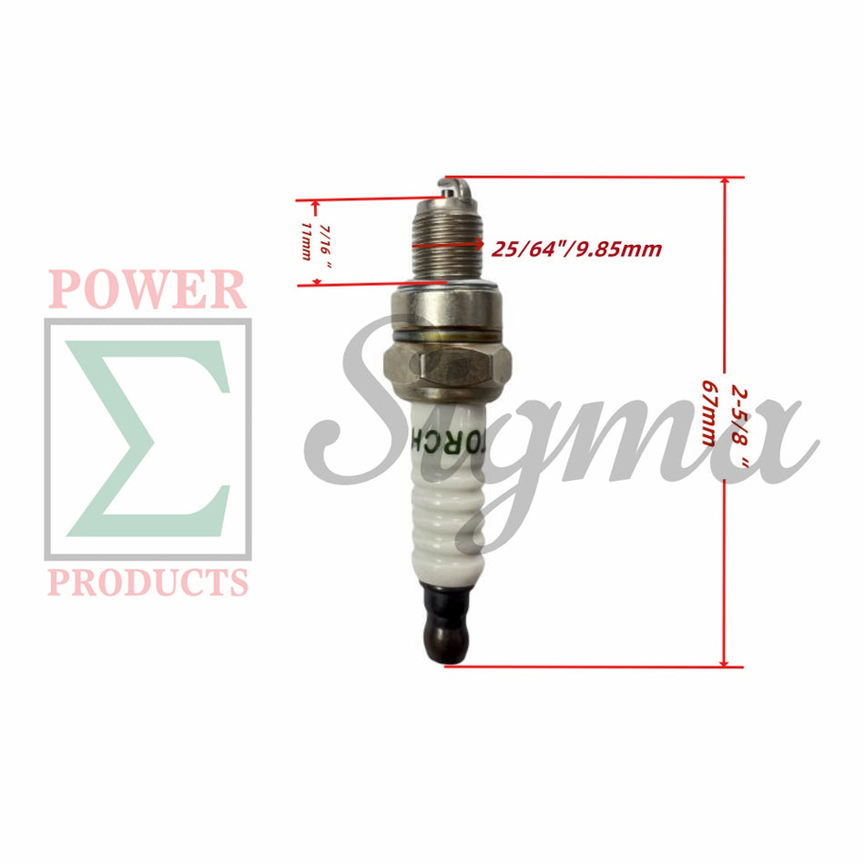 Spark Plug for GENMAX Inverter Generator GM2800iAE GM2800iSAC GM3200i GM3300i GM3500iAED GM4000iSAPC GM4000iSBEPC for Champion Power Equipment 201285 201317 100571 201323 201271 image 1