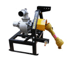 Sigma 4-Inch PTO-Driven Clear Water Pump with 3-Point Hitch & Shaft Gear Drive – Tractor-Powered, 30 PSI Output, 16–20 ft Lift