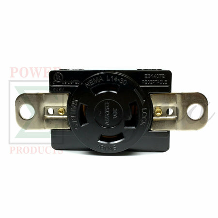 NEMA L14-30R 30A 125V/250V Twist Locking Electrical Plug Female Wall Receptacle image 6