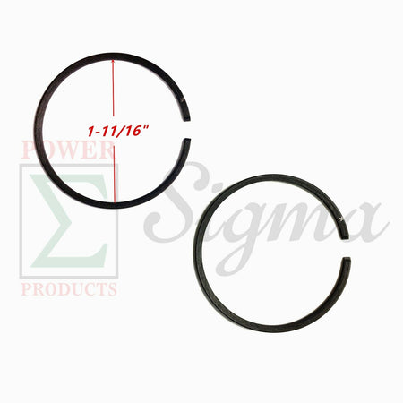 Piston Ring Set For Harbor Freight Tail Gator 63025 63024 For Chicago Electric Storm 800 900 Watts 60338 66619 69381 2HP 63cc 64cc Gas Engine Generator image 0