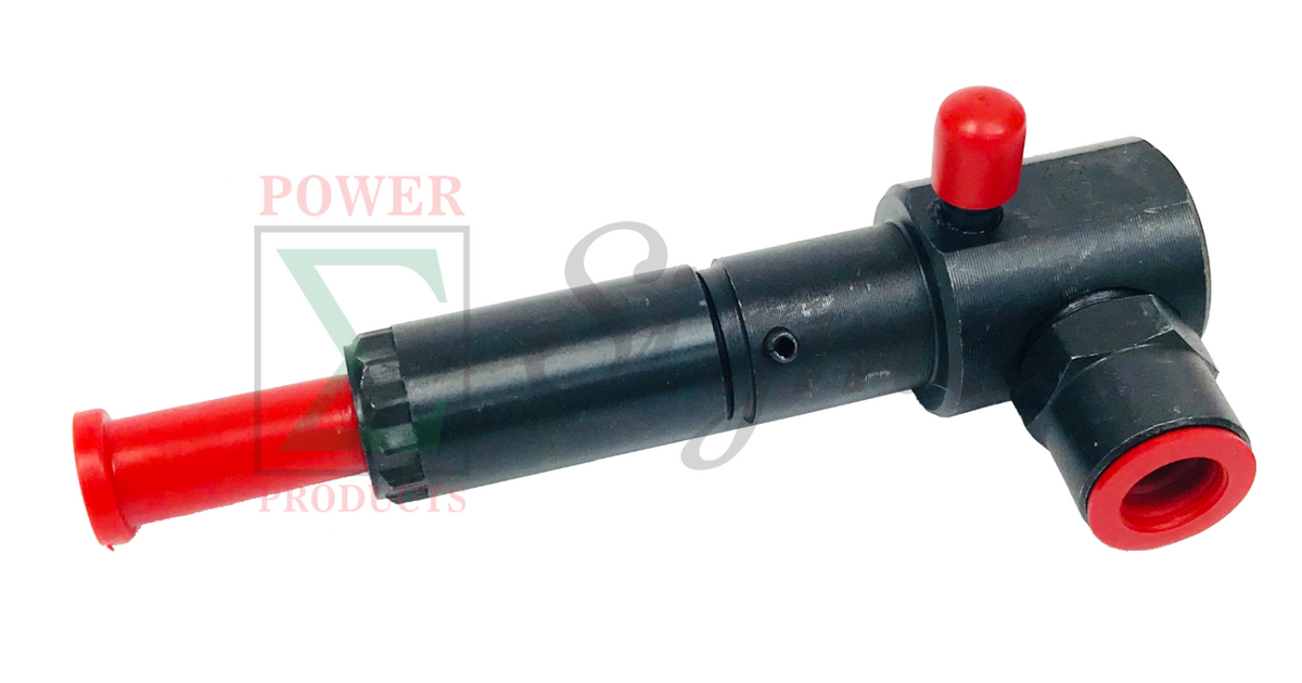 Fuel Injector 90 degree 4 1/8 inch Long Fits Yanmar Diesel Engine L100 186F 10HP image 1