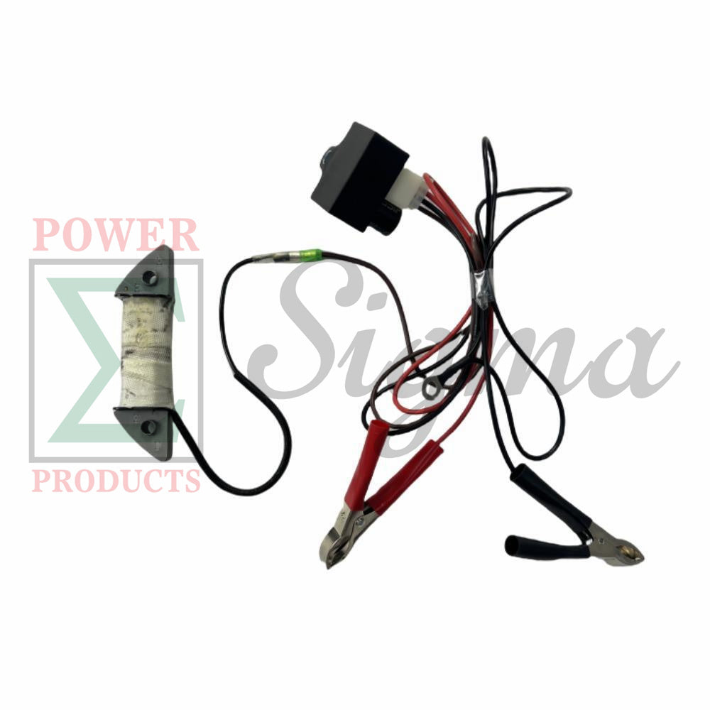 Charging Coil and Rectifier/Voltage Regulator with Charging Clips and Bolts to Prevent Battery Overcharge for Gas Engine Electric Start Upgrades image 1