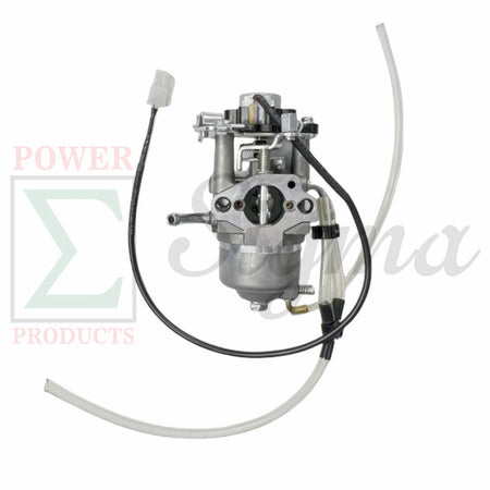 Carburetor with Stepper Motor, Gaskets, and Fuel Line for GENMAX GM3200i GM3300i 3200-Watt 3300-Watt 145cc Inverter Generators image 1