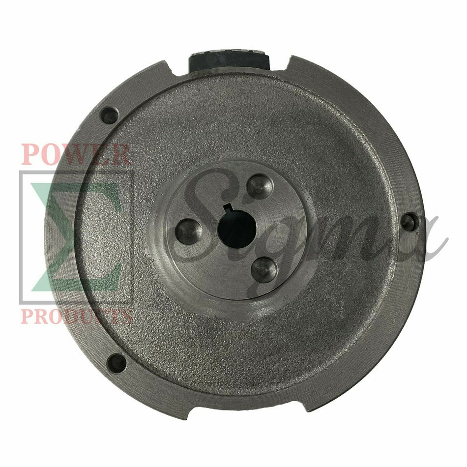 Key Shaft Flywheel & Charging Coil For Head Light on Predator 301cc 8HP Engine image 1