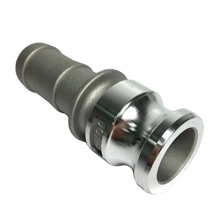 Sigma E100 100C 1" Aluminum Female Male Camlock Hose Barb Coupler Adapter &Clamp image 4