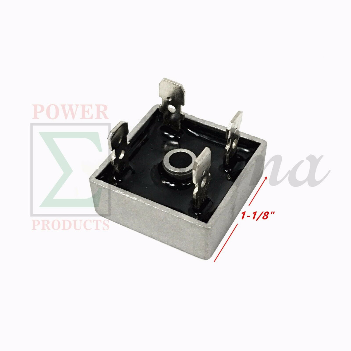 2 PCS KBPC3510 35A 1000V Single Phase Square Diode Bridge Rectifier Metal Case image 7