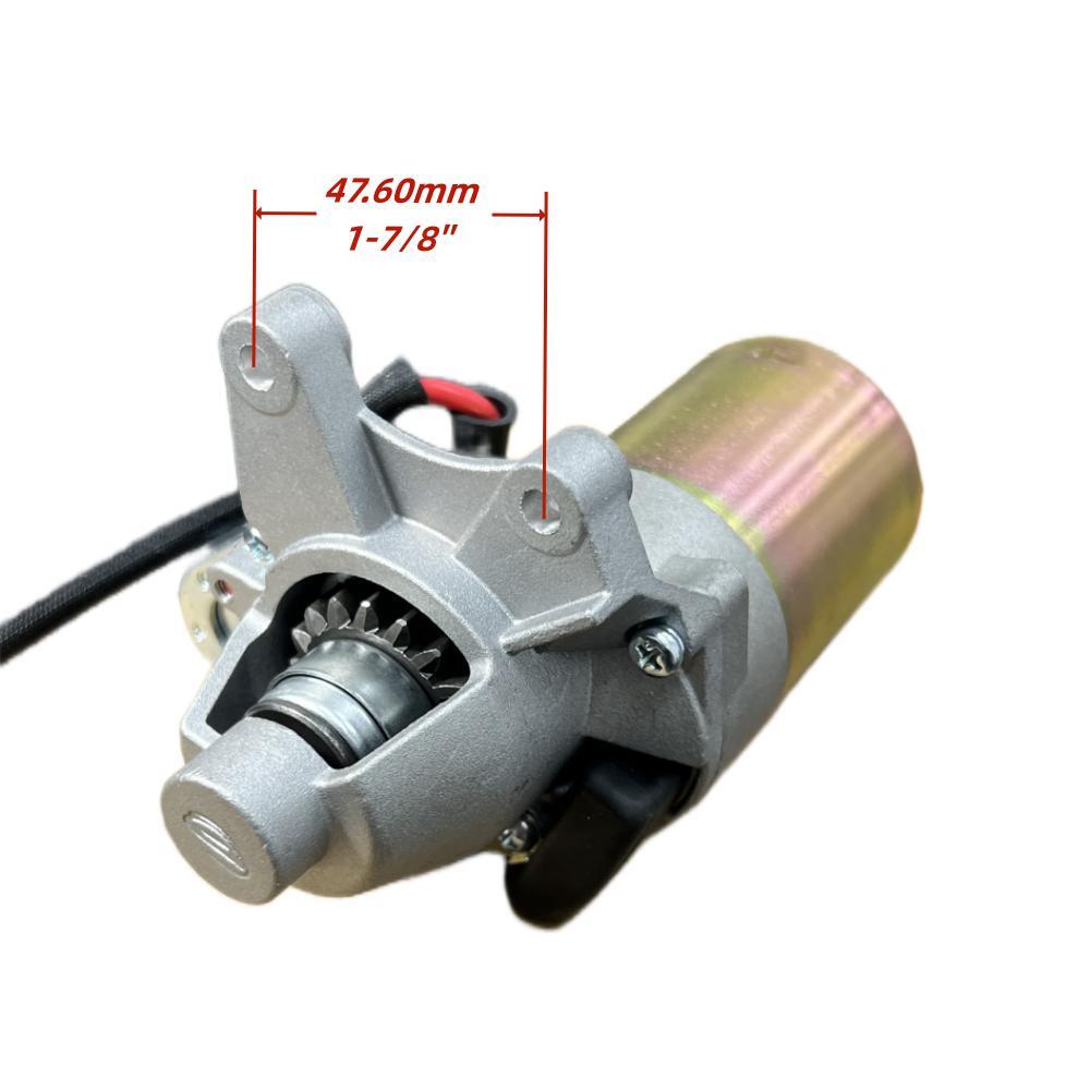 Engine Starter Motor with Solenoid & Bolts for Predator 5000-Watt Dual-Fuel Inverter Generator (Compatible with SKU 71367, 70143)