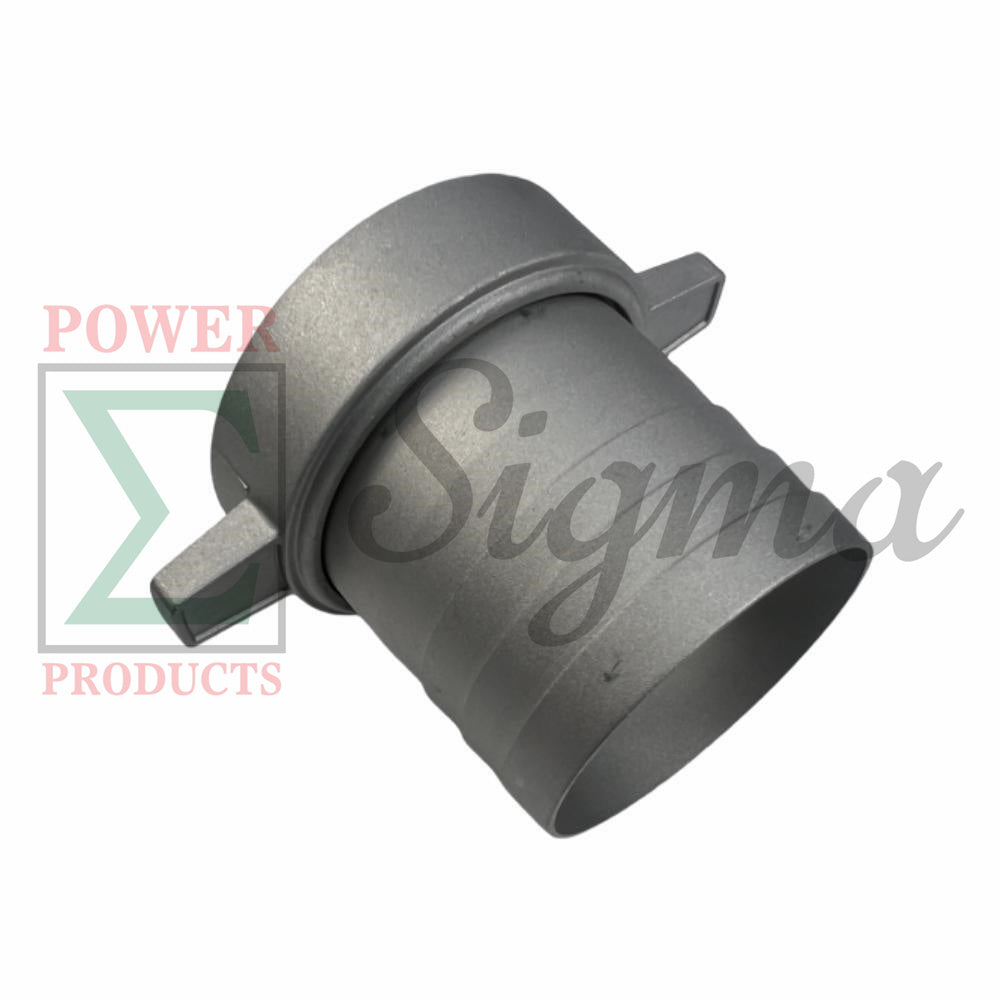4" Inch Female Hose Connector with NPT Thread / Pin Lug / Hose Shank / Coupling with O-ring Seal image 1