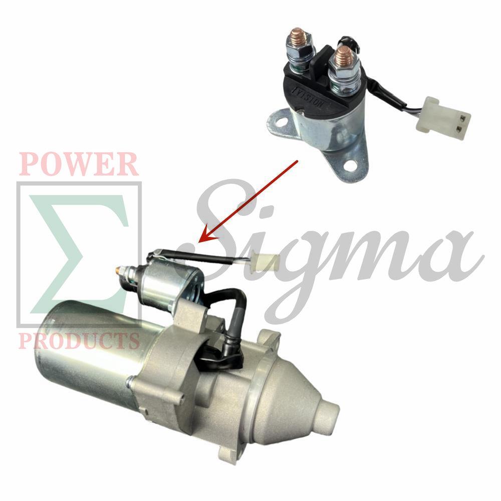 Starter W/ 2-Wire Plug For Predator 9000W 420cc for A-ipower SUA9000E SUA10000EC SUA12000E for Westinghouse WGen7500DFc WGen9500DF WGen9500 for Duromax XP10000X XP10000DX XP12000X XP12000DX Generator image 6