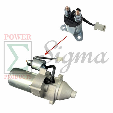 Starter W/ 2-Wire Plug For Predator 9000W 420cc for A-ipower SUA9000E SUA10000EC SUA12000E for Westinghouse WGen7500DFc WGen9500DF WGen9500 for Duromax XP10000X XP10000DX XP12000X XP12000DX Generator image 6