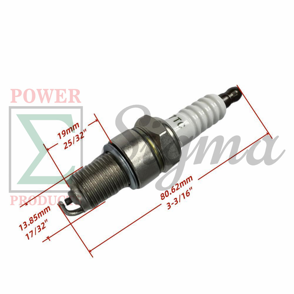 Spark Plug for Predator 5000-Watt Dual-Fuel Inverter Generator (SKU 71367, 70143) for Predator 8750W Surge Open-Frame Inverter Generator (SKU 71340, 59190) for Westinghouse iGen4500 4500-Watt Inverter Generator image 3