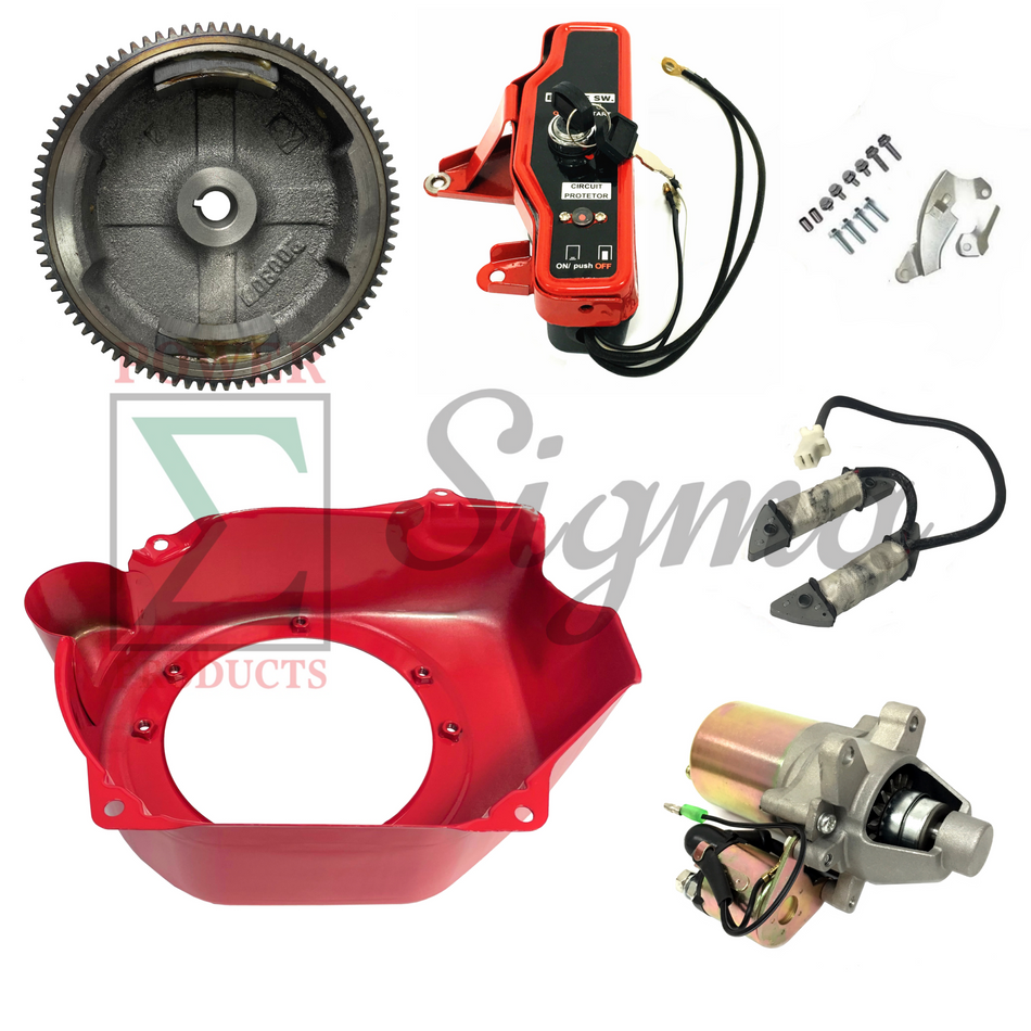 Electric Starter Flywheel Ignition Para Charging For Predator 212cc 6.5HP Engine image 0