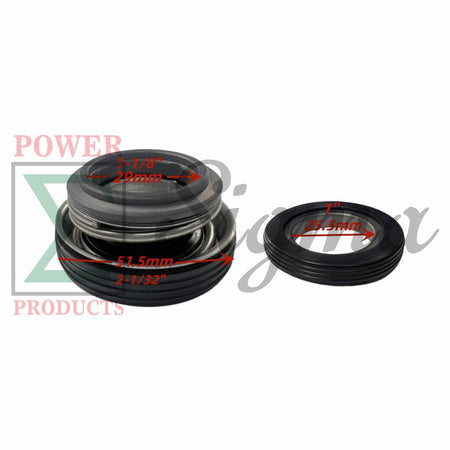Heavy Duty Silicon Carbide Mechanical Shaft Seal for Predator 3" Inch 301cc Full-Trash Water Pump Fits SKU 56718 For Honda 3" In. WT30XK4A 4" In. WT40XK3A Construction Full Trash Pump image 1