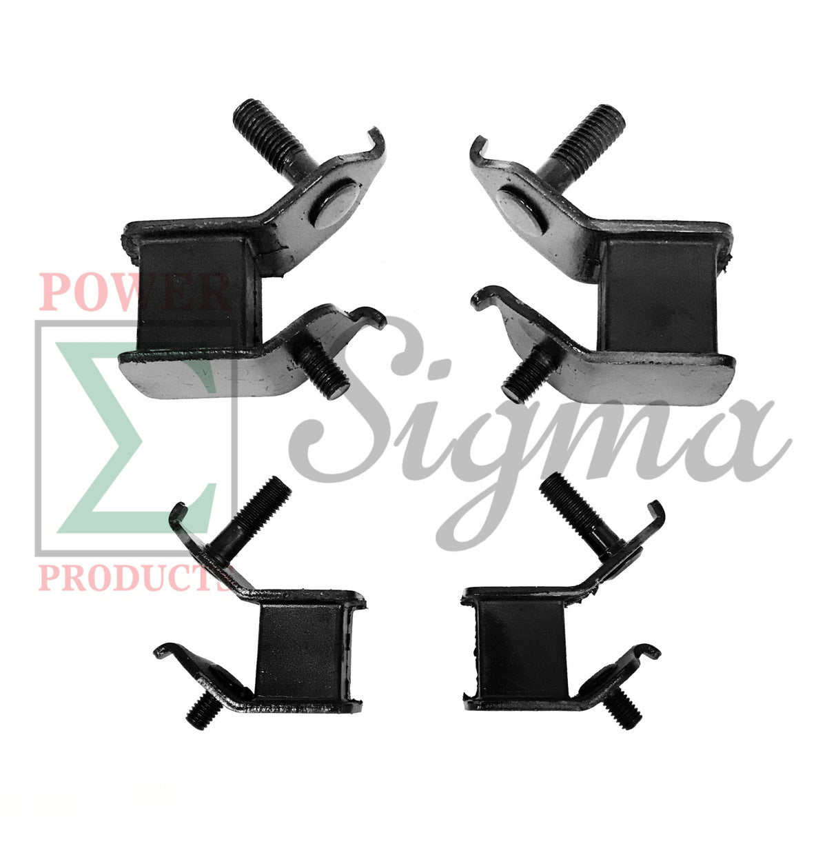 4 PCS (2pcs Thicker Mounts 2pcs Thinner Mounts) Anti Vibration Generator Rubber Mounts For 11HP 13HP 5500W 6500W 7000W 7250W 7500W 8500W 8750W 9000W 9500 Watts Gas Generator image 0