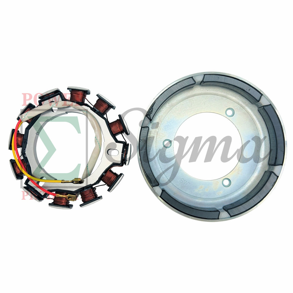 Diesel Dynamo Flywheel For Kipor Kama KDE6500T KDE6500T3 KDE6500E KDE6500E3 image 0