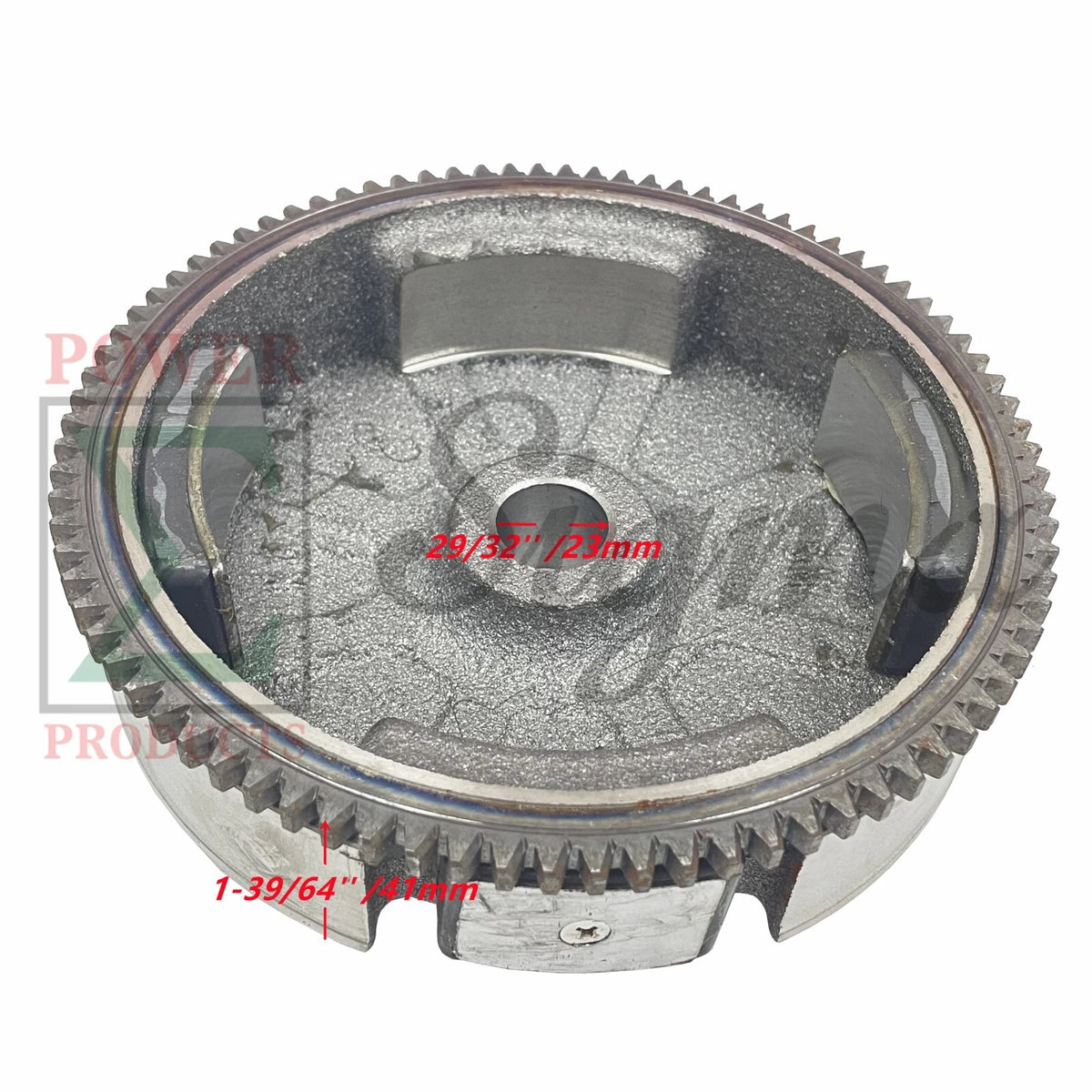 New Flywheel With Gear Magneto For Predator 212cc 6.5HP Engine 170F Bore Size 0.71 Inch image 3
