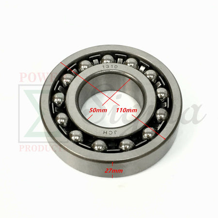 1310 Self Aligning Ball Bearing Rolling 50 ID x 110 OD x 27 mm image 5