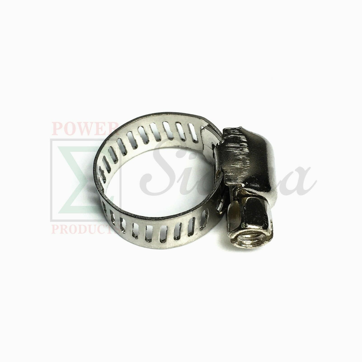 50PCS 1/2"-3/4" Adjustable Stainless Steel Drive Hose Clamps Fuel Line Worm Clip image 6