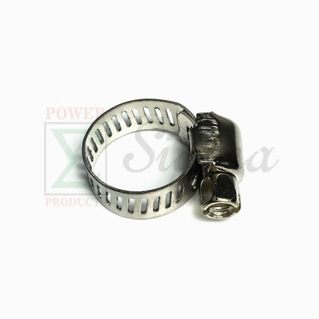 50PCS 1/2"-3/4" Adjustable Stainless Steel Drive Hose Clamps Fuel Line Worm Clip image 6