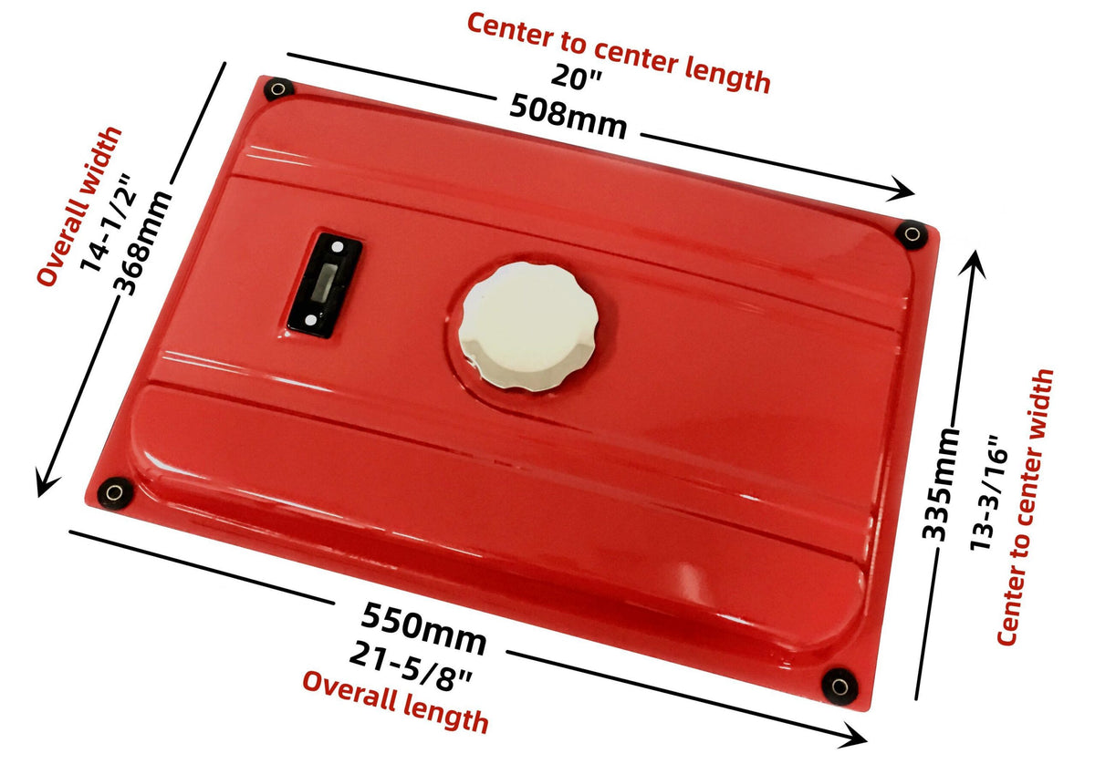 NO VENT Fuel Tank for WEN 4000W 6.5HP for All Power APG3012 APG3001 APG3009C APG3302 for King Craft 3250 Watt for Champion 196cc 208cc 212cc 224cc 4375W 4450W Non-Inverter Open Frame Gas Generators image 1