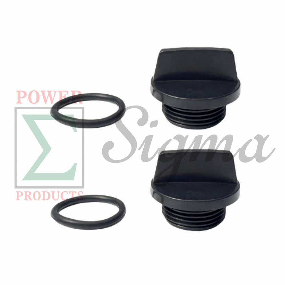 2PCS of Side and Bottom Water Drain Plug For PREDATOR 3 Inch 301cc Gas Engine Full-Trash Water Pump Replacement for SKU# 56718 For Honda 3" In. WT30XK4A 4" In. WT40XK3A Construction Full Trash Pump image 0