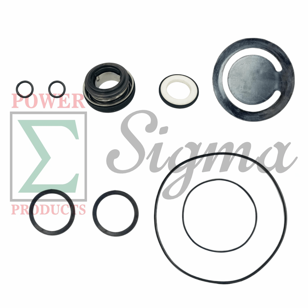 9PCS Gasket O-Ring Mechanical Seal for PREDATOR 3” in. 212cc 63406 56162 for Champion 3-in. 196cc Semi-Trash Water Pump 66525 for Red Lion 3 IN. 6RLAG-3LTT 208cc for BILT HARD 3”-inch Full Trash Pump image 0