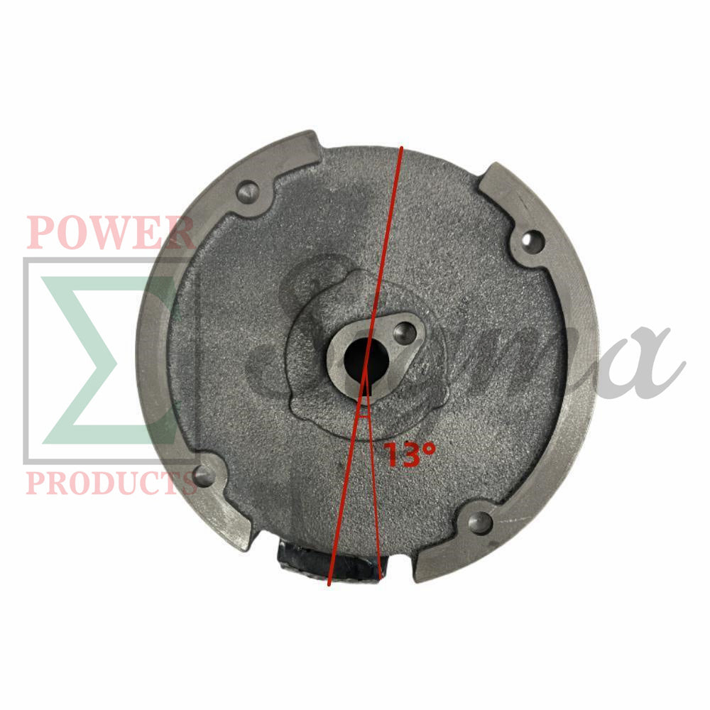 No Magneto Flywheel for Honda GX160 GX200 5.5HP 6.5HP Gas Engine image 2