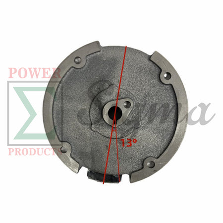 No Magneto Flywheel for Honda GX160 GX200 5.5HP 6.5HP Gas Engine image 2
