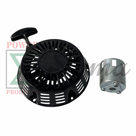 4 Pack of Red Pull Recoil Starter Fits Honda GX340 GX390 11HP 13HP W/ Flange Cup image 0