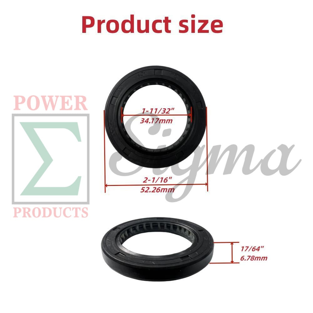 Gaskets for Carburetor Muffler Cylinder Head Crankcase Cover and Oil Seals for Predator Inverter Generators 9500-Watt Surge (SKU# 71365, 59188) for DuroMax XP9000iH XP9500iH Inverter Generator image 7