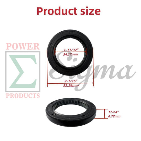 Gaskets for Carburetor Muffler Cylinder Head Crankcase Cover and Oil Seals for Predator Inverter Generators 9500-Watt Surge (SKU# 71365, 59188) for DuroMax XP9000iH XP9500iH Inverter Generator image 7
