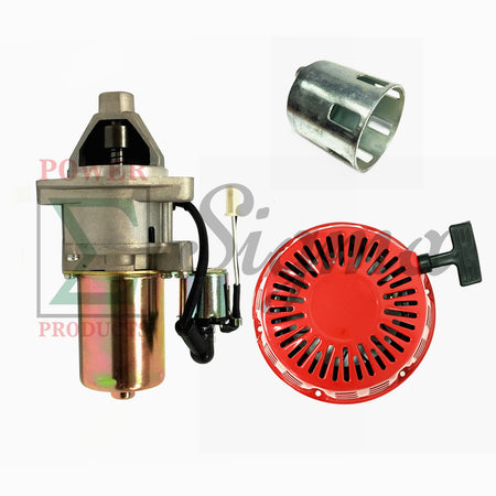 2-Wire Engine & Recoil Starter For Generac GP6500E GP7500E GP8000E Gas Generator image 0