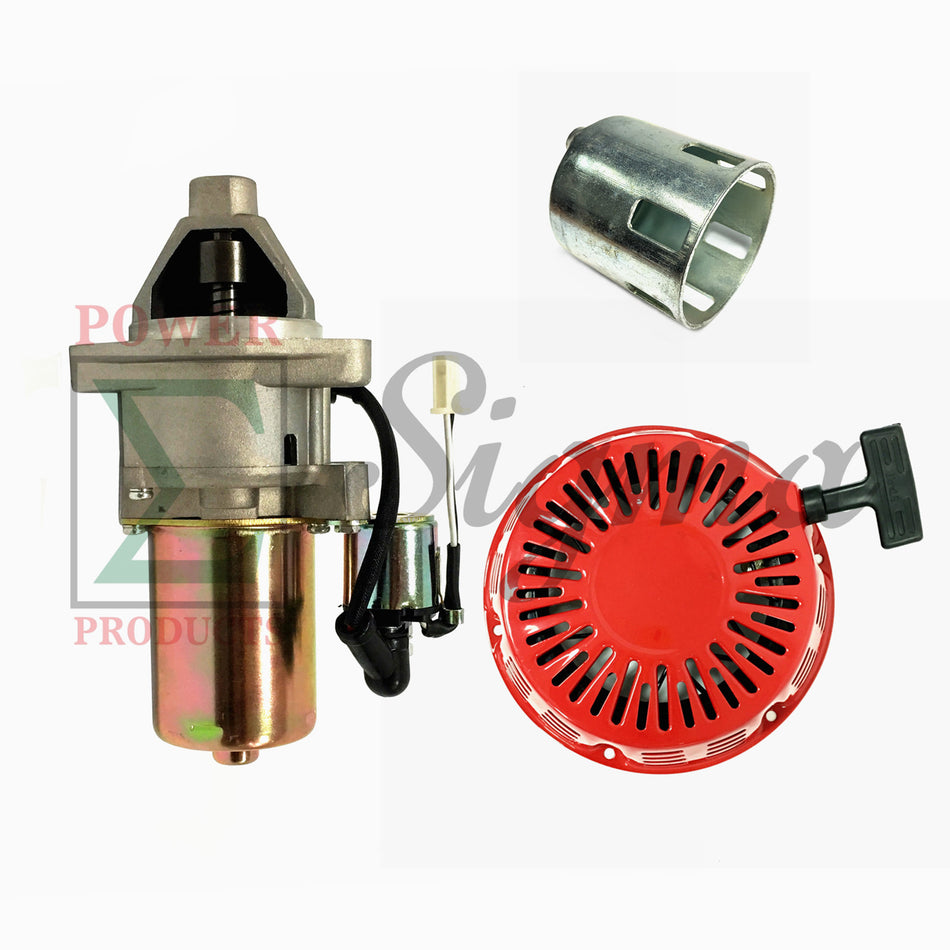 2-Wire Engine & Recoil Starter For Generac GP6500E GP7500E GP8000E Gas Generator image 0