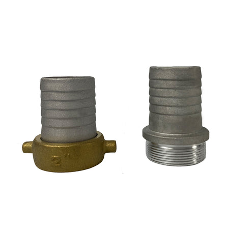 2" Inch X 300'Feet Agricultural PVC LayFlat Discharge Pump Hose Threaded Camlock image 5