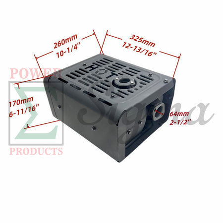 Exhaust Muffler Replacement for DuroMax XP15000HXT 15000-Watt 670cc Electric Start Tri-Fuel Portable Generator image 2