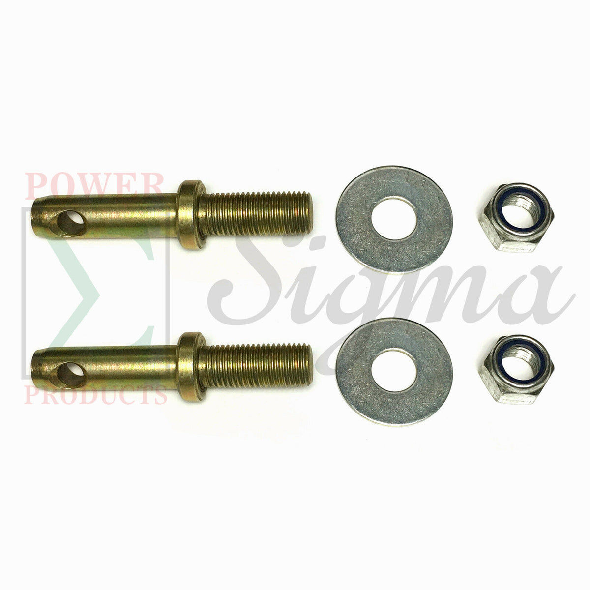 2 X Hitch Lift Arm Pins Set For Rural King Country Way 4' 5' 6' 7' Rotary Tiller image 0