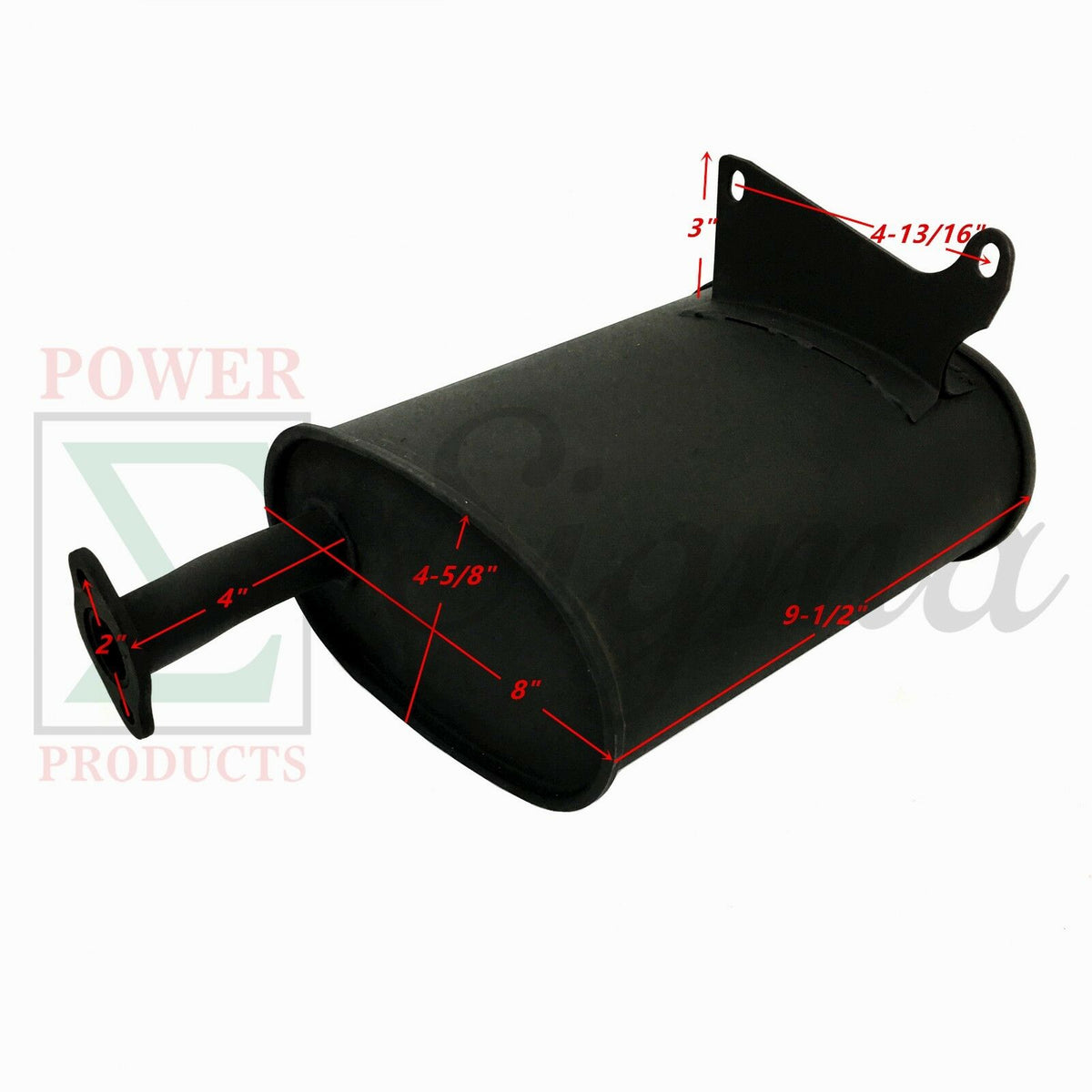 Exhaust Muffler Set For Predator For Champion For Duromax DuroMax For UST Kingcraft For All Power 5500W 6000W 6500W 7000W 7250W 7500W 8000W 8500W 9000W 11HP 13HP Non-Inverter Gas Generator image 1
