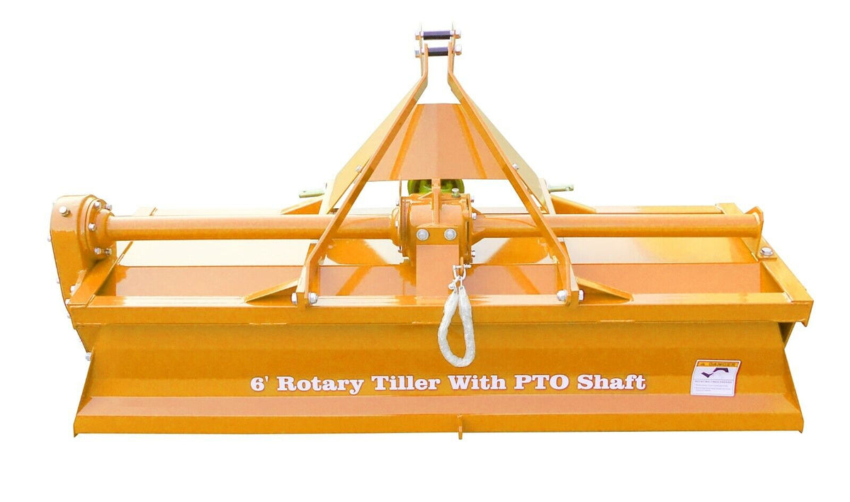 Sigma 3 Point Hitch Rotary Tiller 6' FT 72"  With PTO Shaft