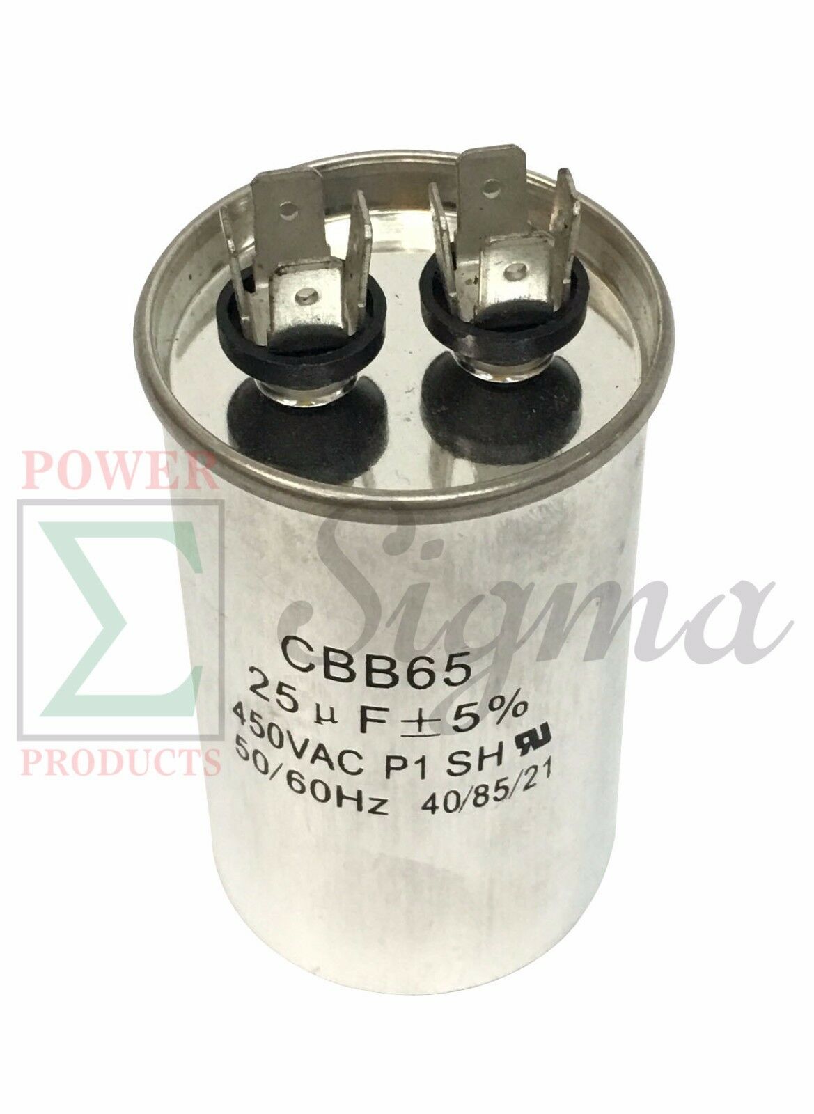 25uF AC Motor Capacitor CBB65 450VAC 50/60Hz For Air Conditioner Compressor image 1