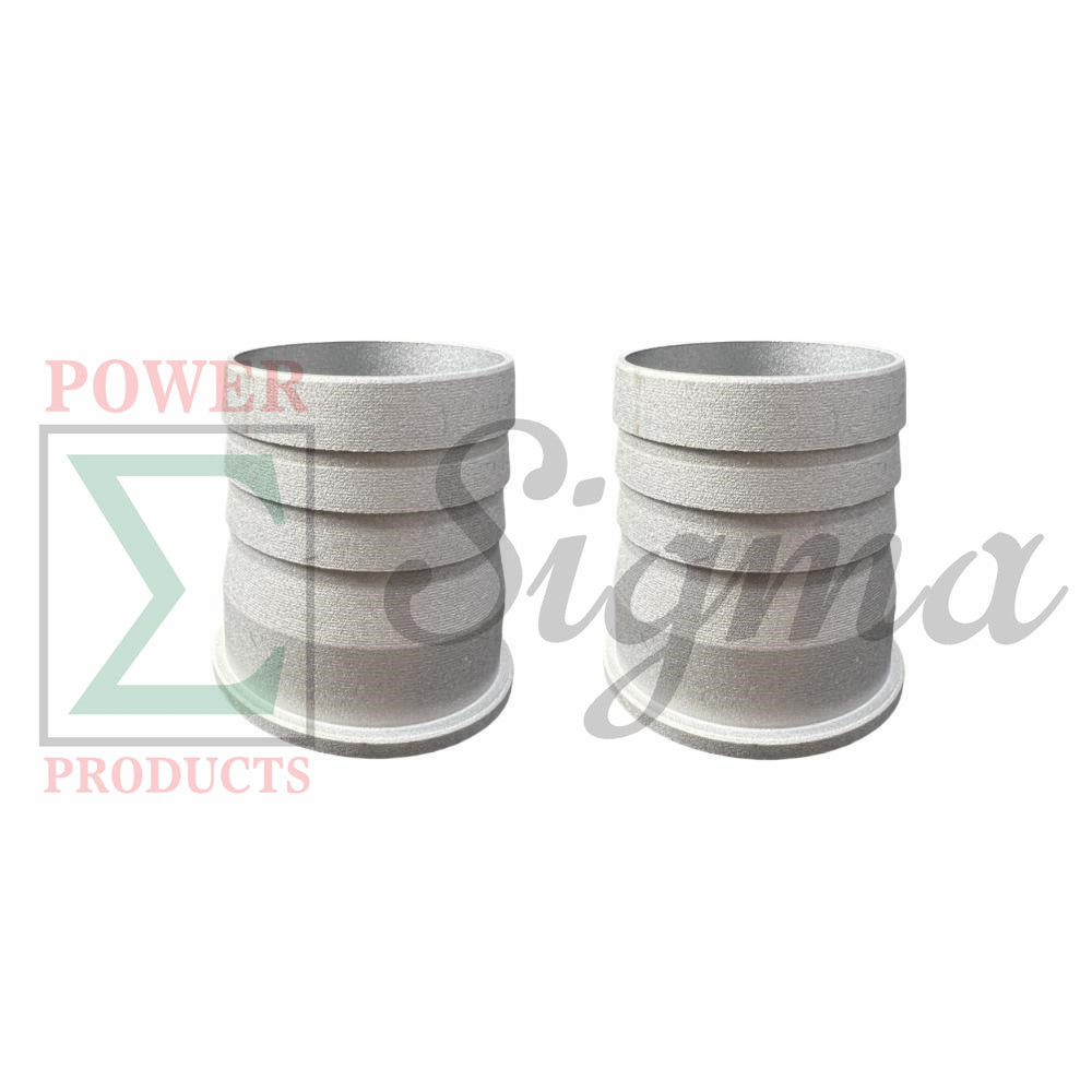 2pcs Metal Hose Fitting for 2" IN. Clear and Semi-Trash Water Pumps – Fits Predator 212cc 63405, 56160  for Champion 196cc Model 66520 for 212cc  Model 100742 for DuroMax 208cc XP652WP XP652WX image 0