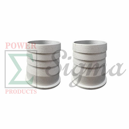 2pcs Metal Hose Fitting for 2" IN. Clear and Semi-Trash Water Pumps – Fits Predator 212cc 63405, 56160  for Champion 196cc Model 66520 for 212cc  Model 100742 for DuroMax 208cc XP652WP XP652WX image 0