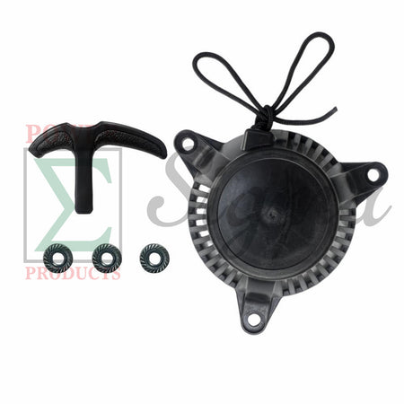 Recoil Starter with Handle- Replacement for PREDATOR Inverter Generator Surge 1400 Watt (SKU# 71342, 59186, 57063) image 0