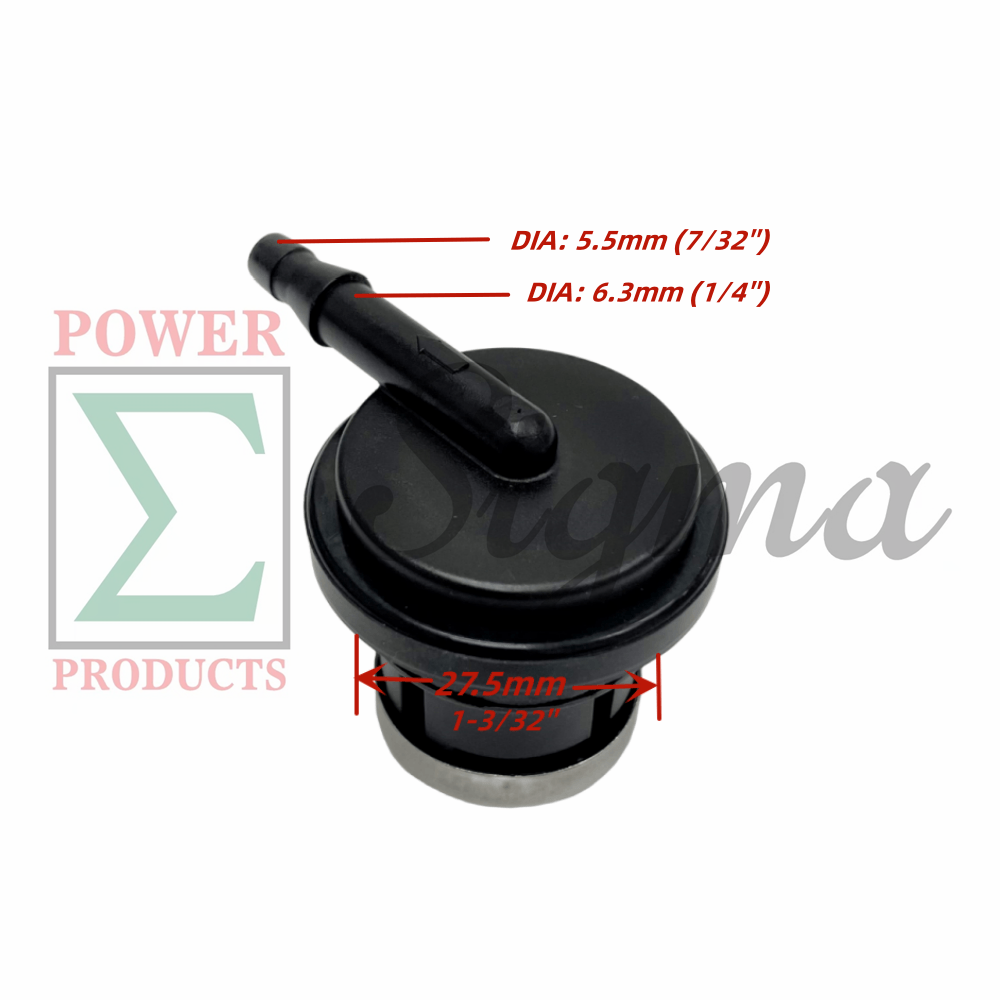 Vent Valve w/ Fuel Line on Engine Tank for Predator 212cc 420cc 6.5HP 13HP Gas Engine for 2”3” IN Water Pump for SIMPSON 3400PSI 4400PSI For WPX2700 WPX3200 Pressure Washer image 1
