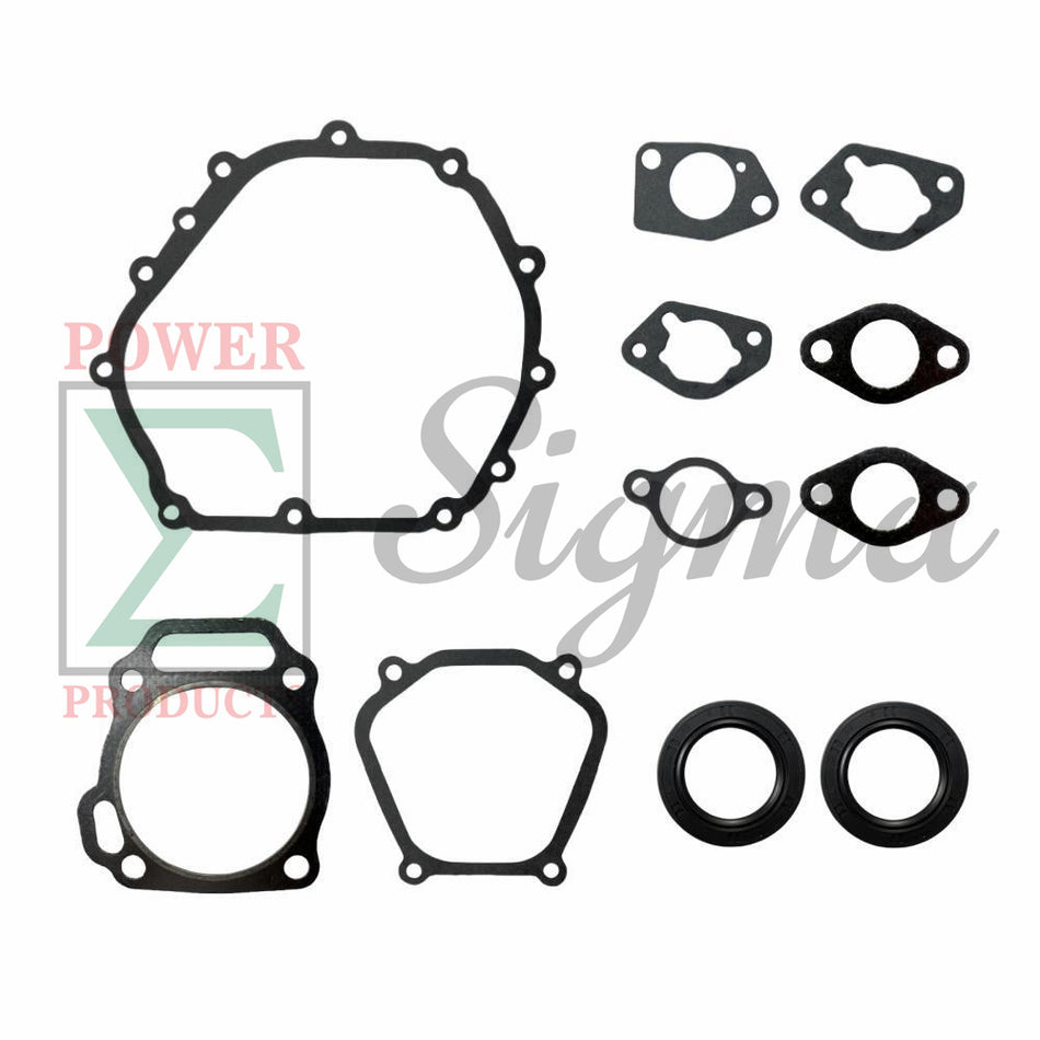 Gaskets for Carburetor Muffler Cylinder Head Crankcase Cover and Oil Seals for Predator Inverter Generators 9500-Watt Surge (SKU# 71365, 59188) for DuroMax XP9000iH XP9500iH Inverter Generator image 0