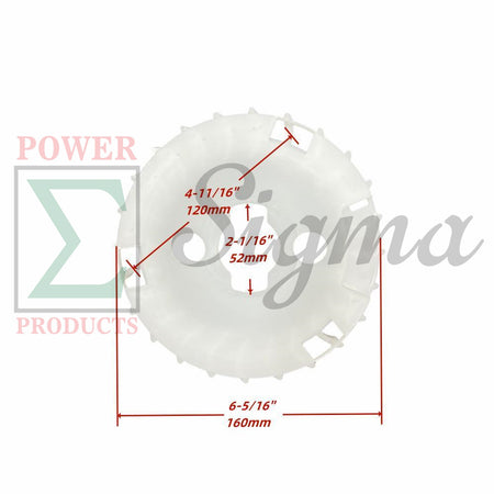 Cooling Fan for Predator 79cc 99cc 3HP Gas Engine for Coleman Powersports CT100U CC100X Mini Trail Bike Scooter for Champion 1500W 1800W Non-Inverter Generator for All Power APG3014 2000W Generator image 1