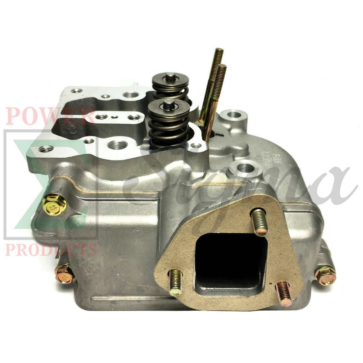 Cylinder Head Assembly & Gasket & Pin For Yanmar L100EE Replaces 11465-11020 image 8