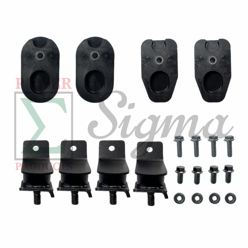 Frame Shock Absorbing Seat and Anti-Vibration Mounts with Bolts- Replacement for GENMAX 145cc Inverter Generators – GM2800iAE, GM2800iSAC, GM3200i, GM3300i, GM3500iAED, GM4000iSAPC & GM4000iSBEPC image 7